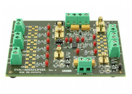 EVAL-ADG5243FEBZ Embedded Solutions ADG5243F Overvoltage Protected Triple SPDT Switch Evaluation Board