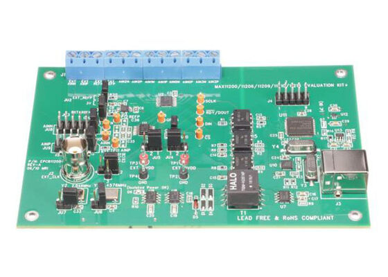 MAX11206EVKIT Embedded Solutions MAX11206 20-Bit Analog To Digital Converter Evaluation Kit