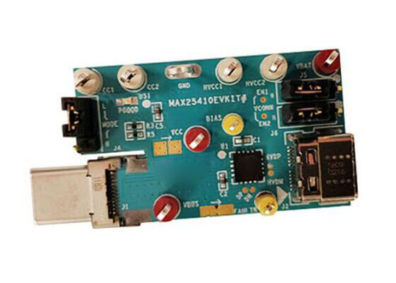 MAX25410EVKIT Embedded Solutions MAX25410 Automotive USB-PD Port Protector Evaluation Board
