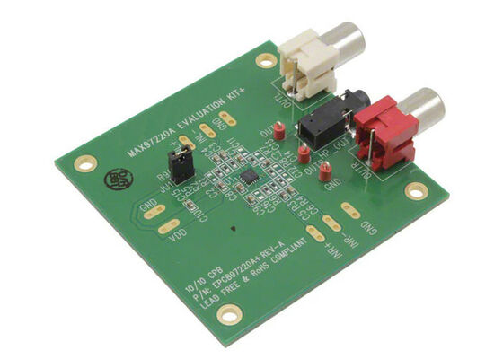 MAX97220AEVKIT Embedded Solutions DirectDrive Headphones Class AB Audio Amplifier Evaluation Board