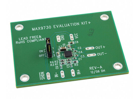 MAX9730EVKIT Embedded Solutions 1-Channel Output Class G Audio Amplifier Evaluation Board