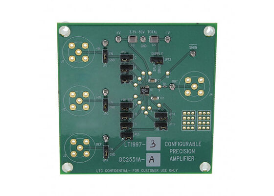 DC2551A-B Embedded Solutions 1.2MHz 32mA 1- Channels Difference Amplifier Evaluation Board
