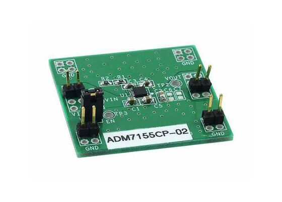 ADM7155CP-02-EVALZ Embedded Solutions Evaluation Board For ADM7155 Linear Regulators