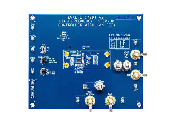 EVAL-LTC7893-AZ Embedded Solutions LTC7893 - Isolated Output DC/DC Step Up Evaluation Board