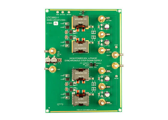 DC2190A-A Embedded Solutions 2-Phase Synchronous Step-Down DC/DC Controller Evaluation Board