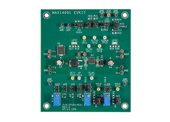 MAX14691EVKIT Embedded Solutions Overcurrent Overvoltage Circuit Protection Evaluation Board