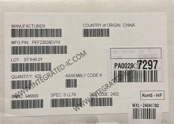 PEF22628EV1X Dual-Channel SHDSL System-On-Chip with SHDSL.bis for EFM Application