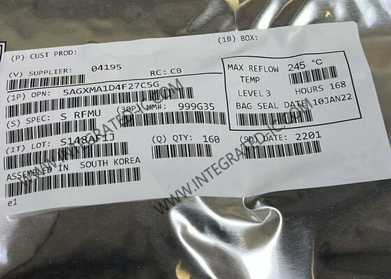 5AGXMA1D4F27C5G Arria V GX FPGA IC with 75000 LE, 6.5536 Gb/s Data Rate, and 336 I/O