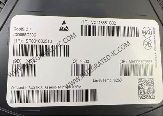 IDD08SG60C 600V 8A CoolSiC Schottky Diode Integrated Circuit Chip with Lowest Device Capacitance