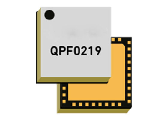 QPF0219 Wireless Communication Module 2-18 GHz Wide-Band 10 Watt Transmit Power with GaN-on-SiC Technology