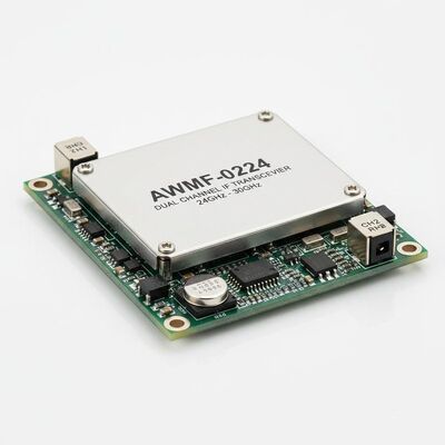 AWMF-0224 Wireless Communication Module 24GHz To 30GHz Dual Channel IF Transceiver with Integrated PLL/VCO LO Synthesizer