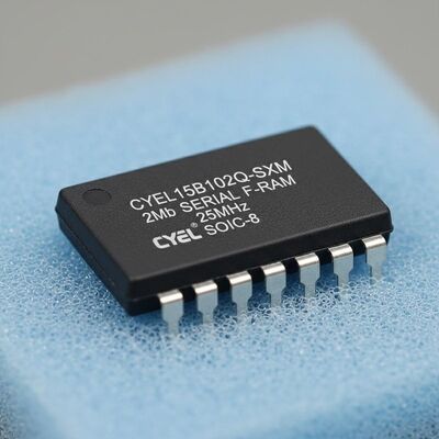 CYEL15B102Q-SXM Memory IC Chip 2Mb Serial F-RAM Memory with 25 MHz Frequency in SOIC-8 Package
