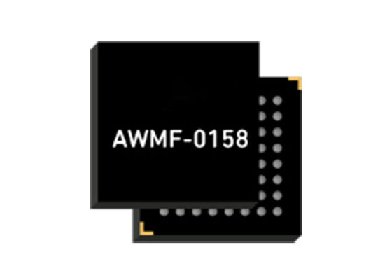 AWMF-0158 Wireless Communication Module 26.5 to 29.5 GHz Single Polarization Fast Beam Steering 5G Phased Array IC