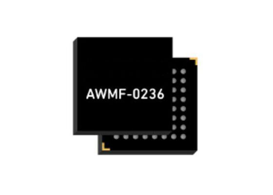 AWMF-0236 5G Module RF Beamforming IC with 37GHz To 43.5GHz Dual Polarization Quad 4x2 Beamformer