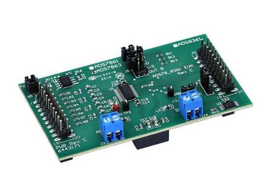 ADS7863EVM Embedded Solutions ADS7863 Simultaneous Sampling SAR ADC Converter  Evaluation Module