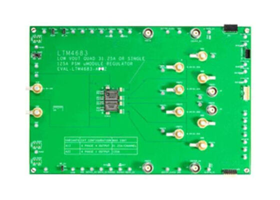 EVAL-LTM4683-A2Z Embedded Solutions LTM4683 PolyPhase DC-To-DC Step-Down µModule Regulator Evaluation Board