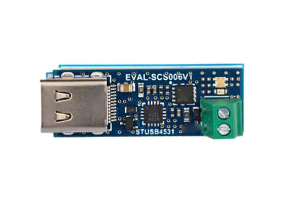 EVAL-SCS006V1 Embedded Solutions STUSB4531 USB Power Delivery Controller IC Evaluation Board