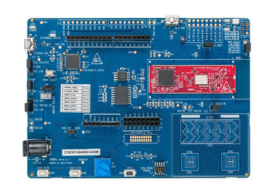CY8CKIT-064S0S2-4343W Embedded Solutions 2.4GHz PSOC™ 6 BT 5.0 RF Transceiver Evaluation Board