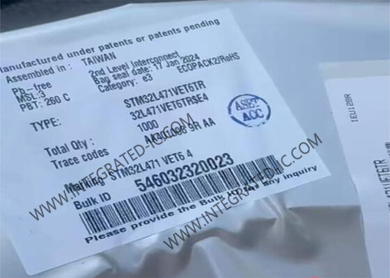 Ultra-Low-Power Microcontroller MCU STM32L471VET6 Microcontroller IC 100-LQFP