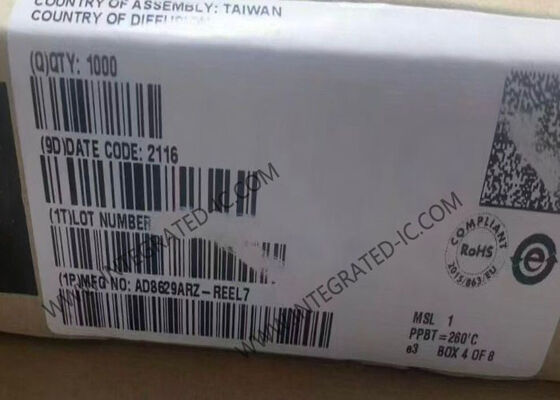 AD8629ARZ Integrated Circuit Chip 2.5MHz Zero-Drift Operational Amplifier with Rail-to-Rail Input and Low Bias Current