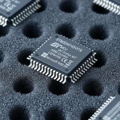 STM32H743VIT6 Microcontroller MCU with 480MHz ARM Cortex M7, 1M x 8 RAM, and 168 I/O Ports