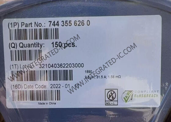 7443556260 Integrated Circuit Chip 42MHz WE-HCI High Current Power Inductors