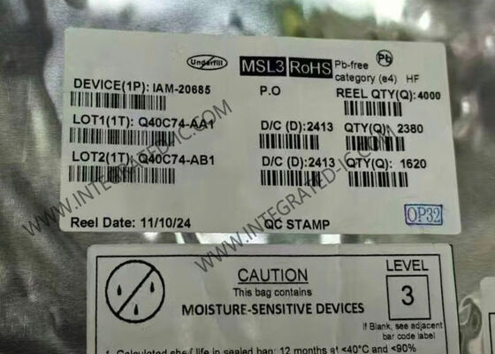 IAM-20685 Sensor IC 6-Axis MotionTracking MEMS Device For ADAS And Autonomous Driving Applications