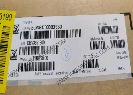 BCM88470CB0KFSBG Ethernet IC High Performance 300Gbps StrataDNX Qumran-AX Ethernet Switch