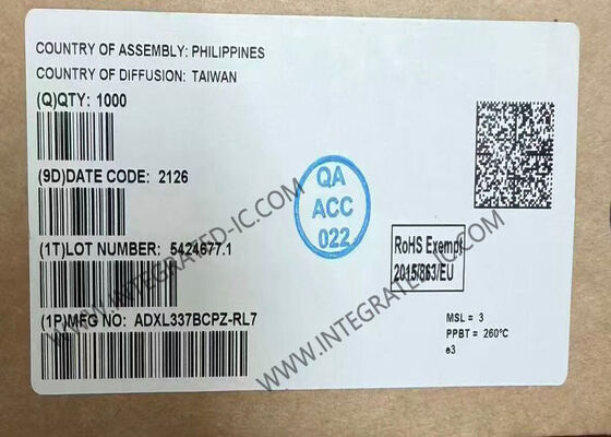 ADXL337BCPZ Sensor IC Low Power 3-Axis Accelerometer LFCSP-16 Motion Sensors