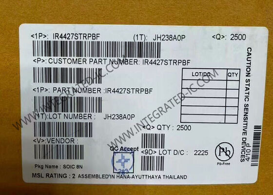 IR4427STRPBF Integrated Circuit Chip 25V Dual Low-Side Gate Driver IC SOIC-8