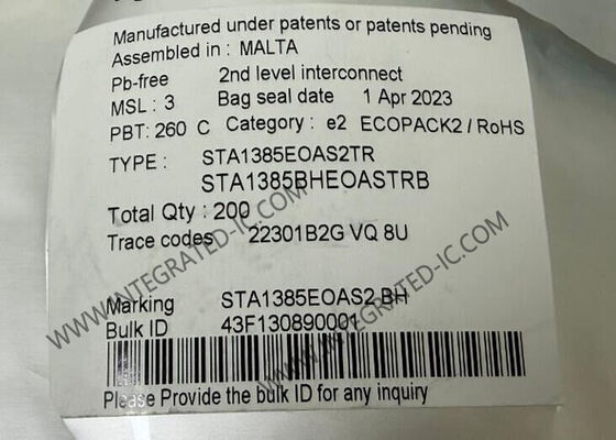STA1385EOAS2TR Microcontroller MCU Telemaco3P Automotive Telematics And Connectivity Microprocessor