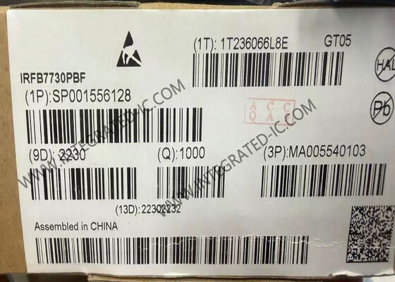 IRFB7730PBF Integrated Circuit Chip 75V 195A StrongIRFET N-Channel MOSFET Transistors