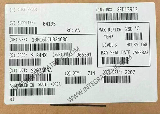 10M16DCU324C8G Field Programmable Gate Array MAX 10 Field Programmable Gate Array 324-LFBGA