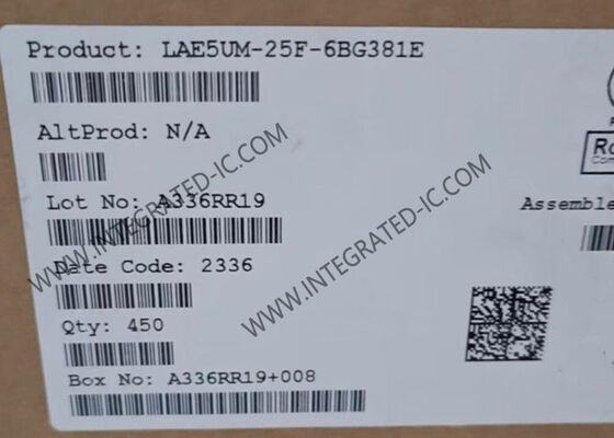 LAE5UM-25F-6BG381E Field Programmable Gate Array LA-ECP5 FPGA Chip FBGA381 Surface Mount