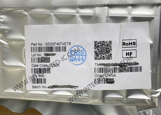 GD32F407VET6 Microcontroller 168MHz Arm Cortex-M4 MCU with 512KB Flash and 82 I/O