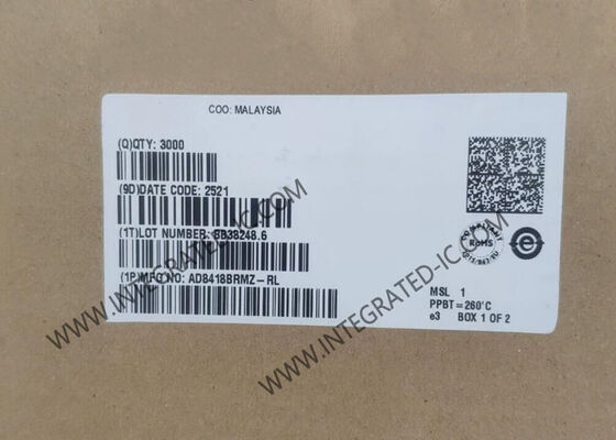 AD8418BRMZ Bidirectional Zero-Drift Current Sense Amplifier with High Voltage and Wide Temperature Range MSOP-8