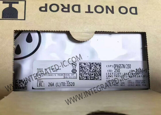 OPA657N/250 1.6GHz Low Noise FET-Input Operational Amplifier with 700V/µs Slew Rate