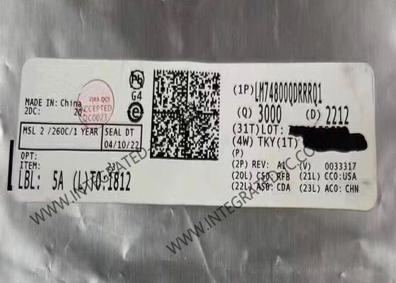 Integrated Circuit Chip LM74800QDRRRQ1 65V Automotive ORing Controller WSON-12