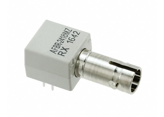 AFBR-2418MZ Fiber Optic Receiver with 50MBd Data Rate Integrated Photodiode and RSSI Feature