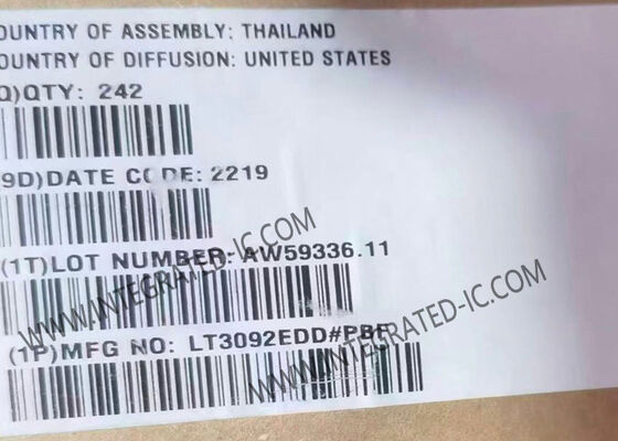 LT3092EDD Integrated Circuit Chip 200mA 2-Terminal Programmable Current Source with 1.2V to 40V Input Range