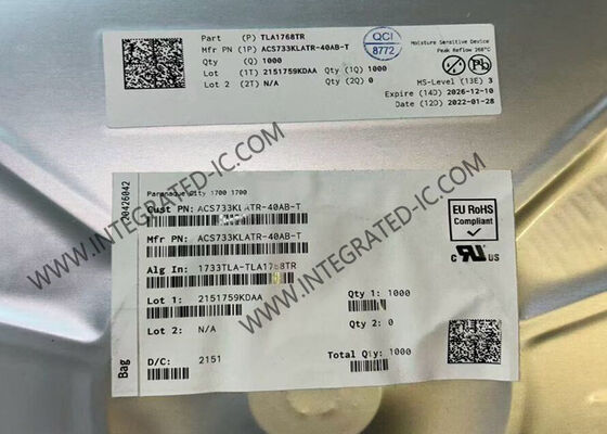 ACS733KLATR-40AB-T 1MHz Bandwidth 40A Current Sensing Galvanically Isolated Hall Effect Sensor IC SOIC-16