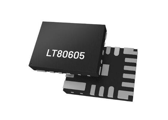 LT80605AAFOA 5.5A Silent Switcher Synchronous Step-Down Regulator IC Chip with 70V Transient-Input Tolerant in 3mm × 4mm QFN-17 Package