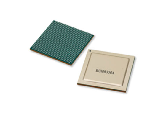 BCM83364 Ethernet IC Ultra Low Power Low-Latency Backplane Retimer And Gearbox PHY