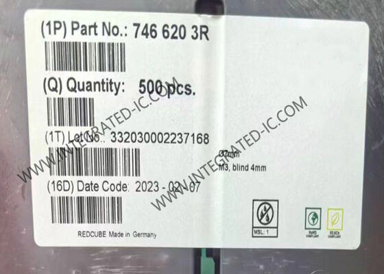 50A SMT Screw Terminal Connector with M3 Thread for High-Power PCB Applications