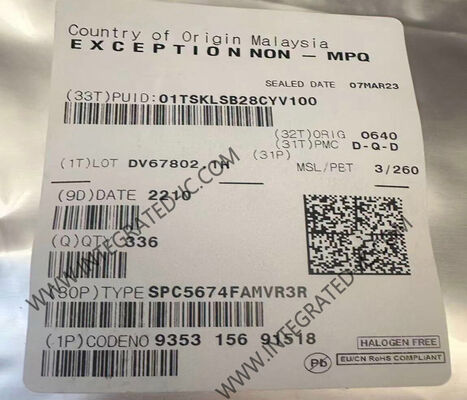 SPC5674FAMVR3R 32-Bit 264MHz Qorivva Microcontroller MCU for Automotive Engine Management