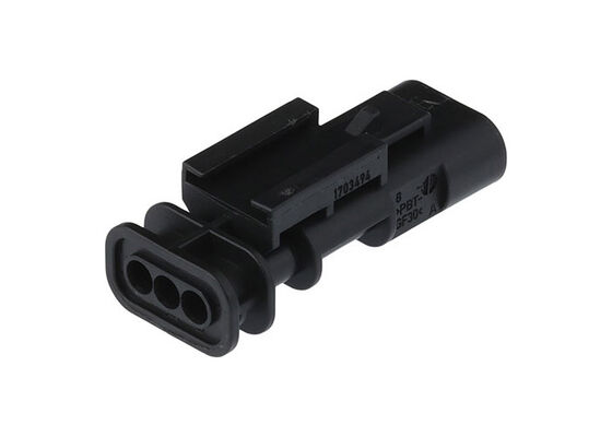 1-1703494-1 Connectors 3 Position MCON 1.2mm Automotive Connector For Male Terminals