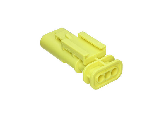 1-1703494-4 Connectors 3 Position MCON 1.2mm Automotive Housings Connector For Male Terminals