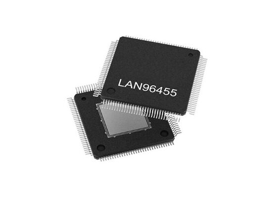 LAN96455FT-I/8MW Ethernet IC Five Port Gigabit Ethernet Switch Integrated 10/100/1000BASE-T PHYs