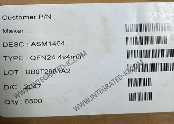 ASM1464 Integrated Circuit Chip USB 3.0 Repeater with Dual-Channel 5Gbps Speed and QFN-24 Package