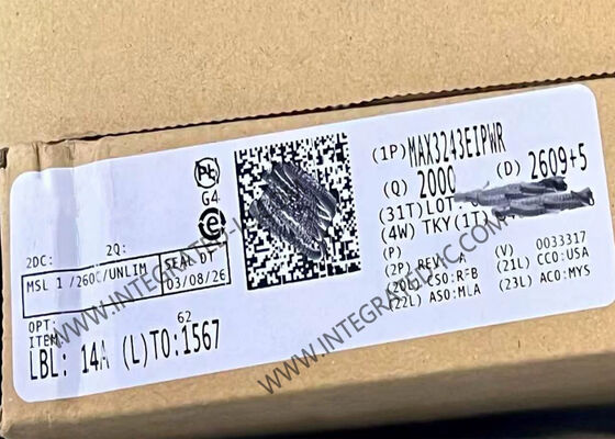 MAX3243EIPWR Integrated Circuit Chip 500kbps Multichannel RS-232 Line Driver/Receiver with ESD Protection